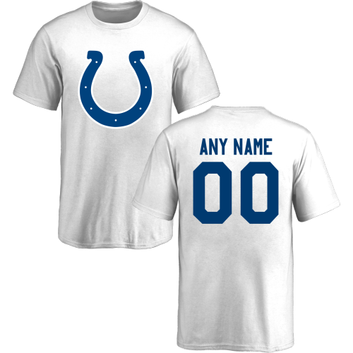 Youth Indianapolis Colts Design-Your-Own Short Sleeve Custom NFL T-Shirt->->Sports Accessory